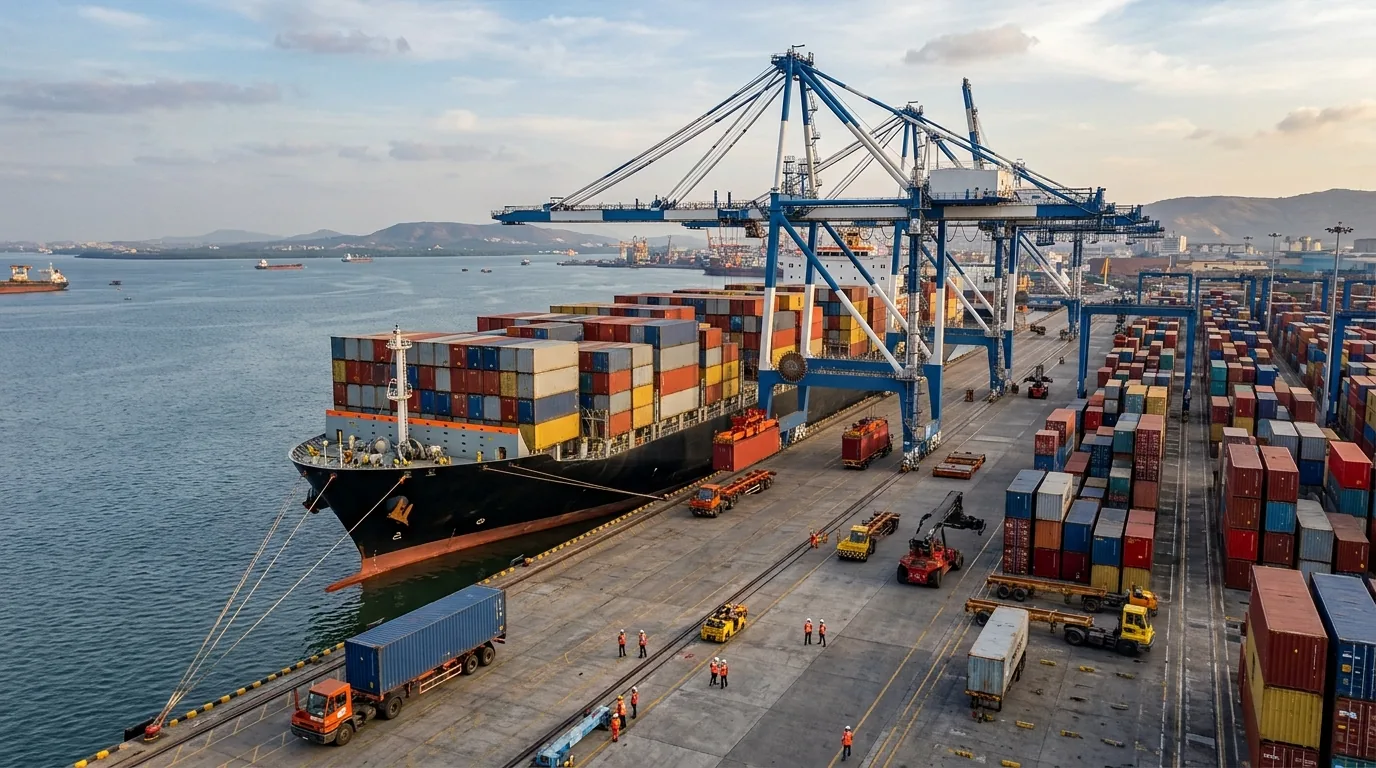 Sea freight from Dubai to India - Cargo from Dubai to India