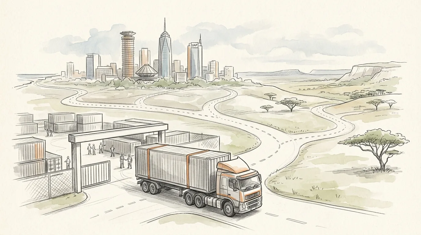 9. Cargo delivery to cities across Kenya - Shipping from Dubai to Kenya