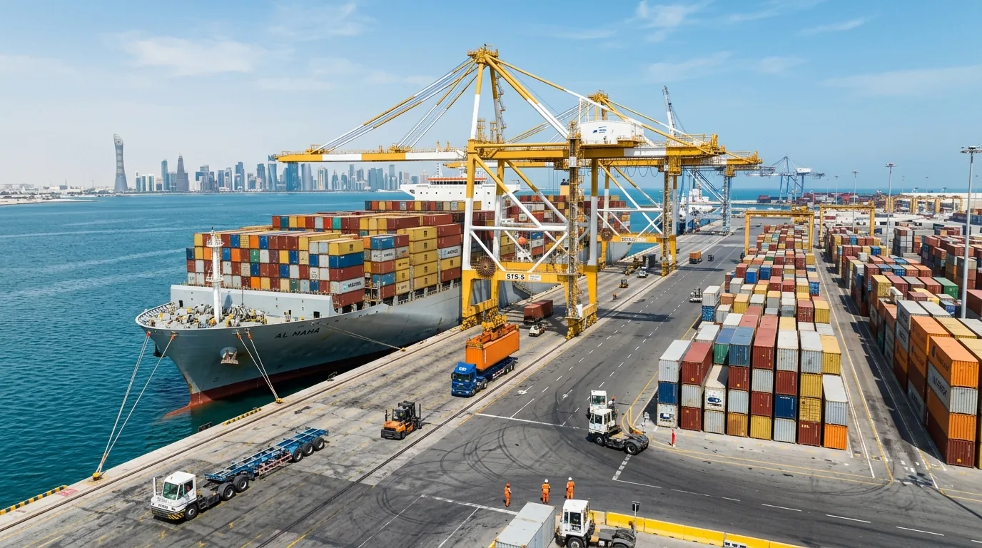 Sea freight from Dubai to Qatar: Jebel Ali to Hamad Port - Cargo from Dubai to Qatar