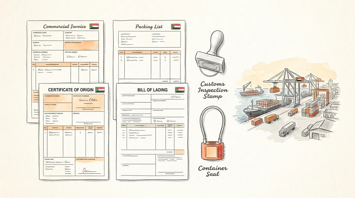 Sudan customs documents and the Advance Cargo Declaration (ACD) - Cargo from Dubai to Sudan